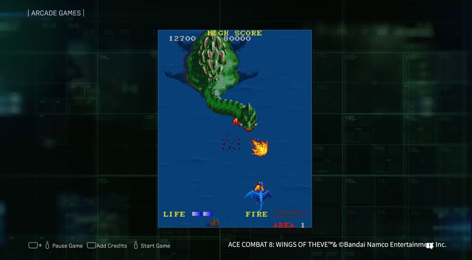Ace Combat 8 sumará Pac-Man, Galaga, Rally-X y Dragon Spirit jugables en su Temporada 1