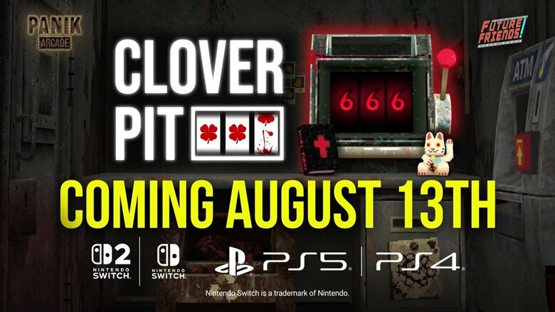 CloverPit desembarca en Switch y Switch 2 con el DLC Unholy Fusion disponible desde el día uno