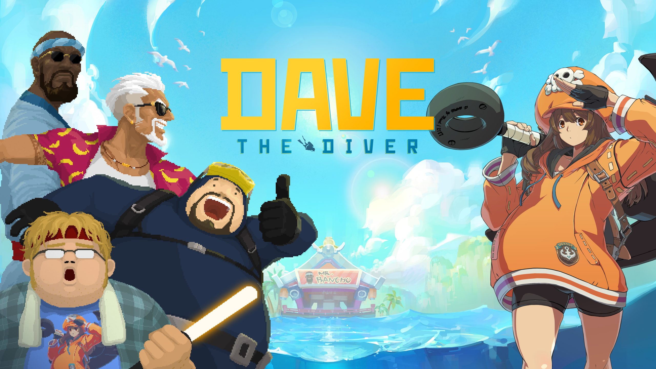 DAVE THE DIVER liberó gratis su crossover con GUILTY GEAR -STRIVE- y May se mete hasta en las inmersiones