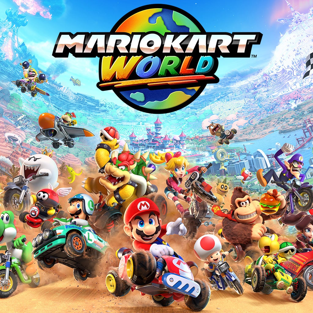 Mario Kart World recibe gratis 10 circuitos clásicos de Super Mario Kart y dos rutas de Knockout Tour