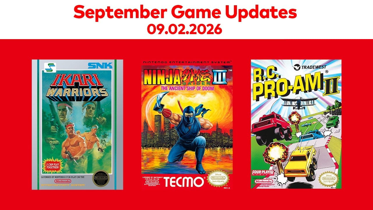 NES – Nintendo Classics sumó Ninja Gaiden III, R.C. PRO-AM II e Ikari Warriors en Switch