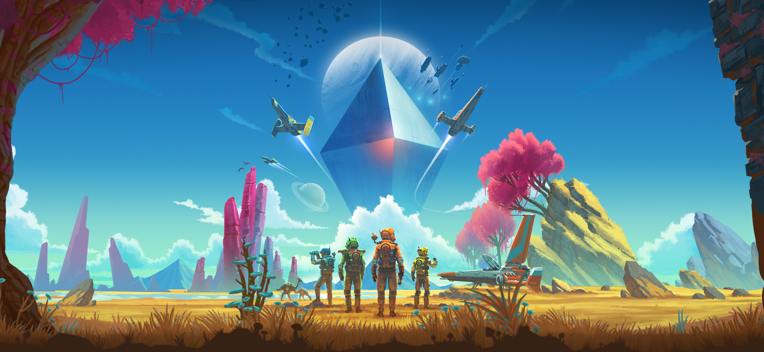 No Man’s Sky detalla Cosmos, su actualización 7.0 con estaciones dirigibles, alianzas y caminatas espaciales