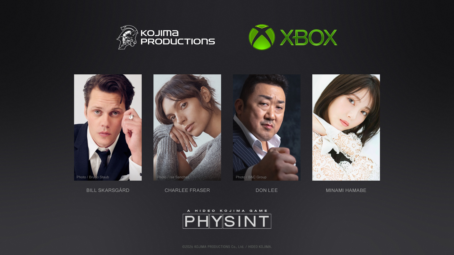 PHYSINT ya tiene protagonista: la elección de Hideo Kojima quedó plasmada en un nuevo póster