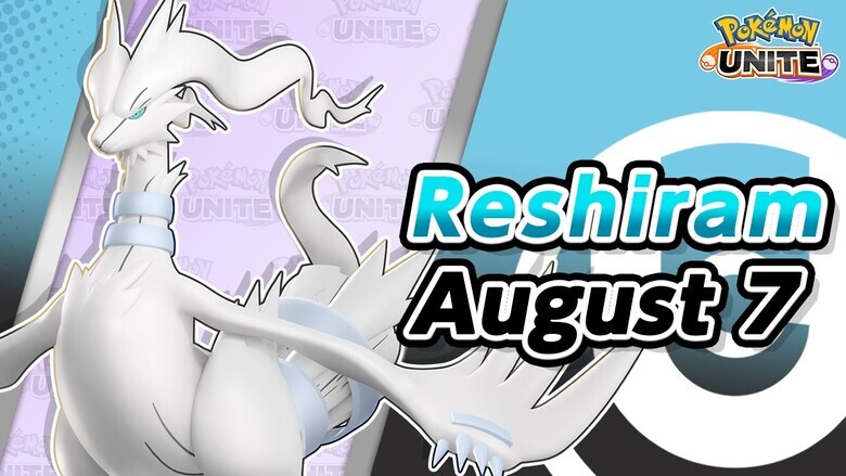 Reshiram ya está disponible en Pokémon UNITE como atacante de medio alcance