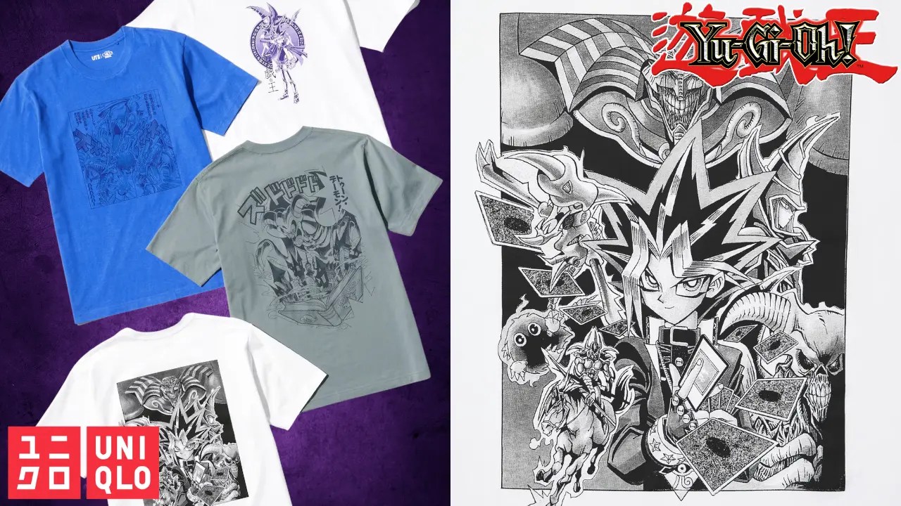 UNIQLO lanza colección global de remeras Yu-Gi-Oh! por el centenario de Shueisha