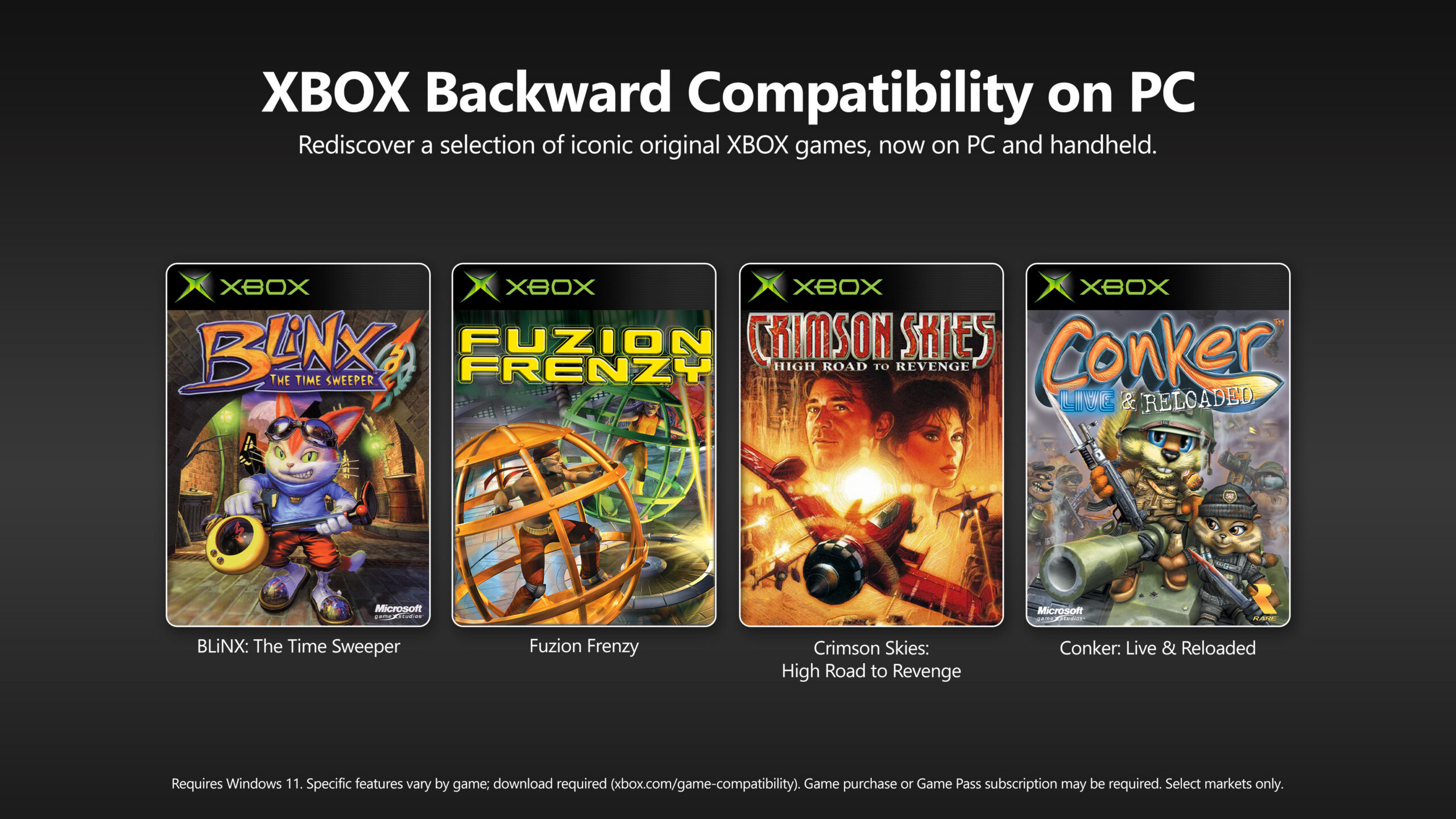 Xbox activa compatibilidad con juegos originales de Xbox en PC con cuatro clásicos y mejoras gráficas