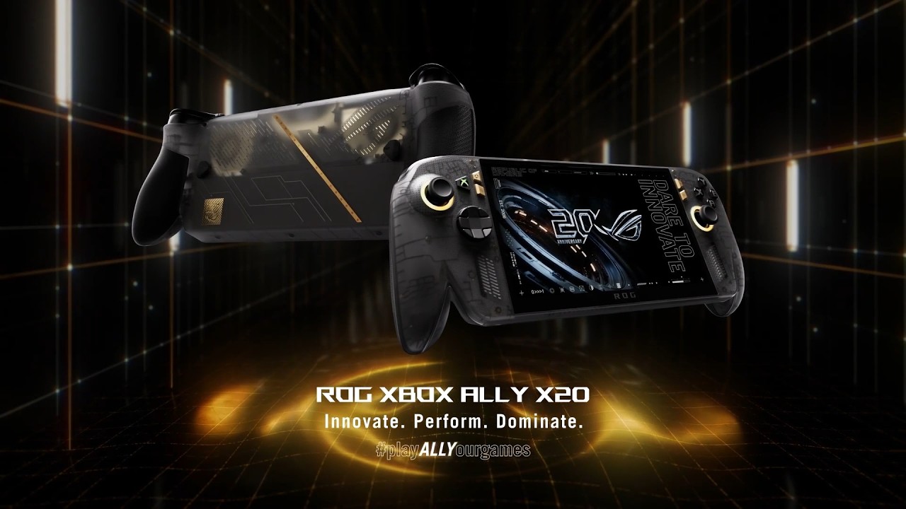 Xbox presentó en Gamescom la ROG Xbox Ally X20 con pantalla OLED Nebula HDR